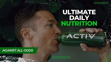 Activ by AAO | Against All Odds Activ Greens - YouTube