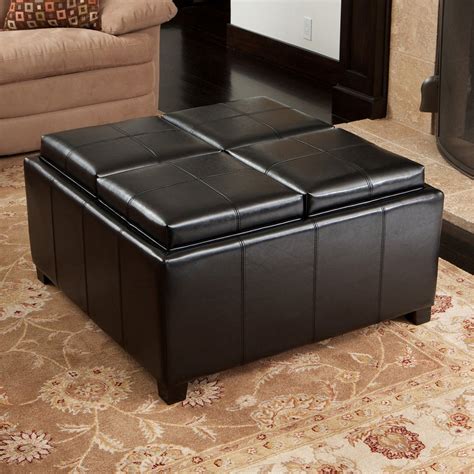 Large Square Storage Ottoman – HomesFeed