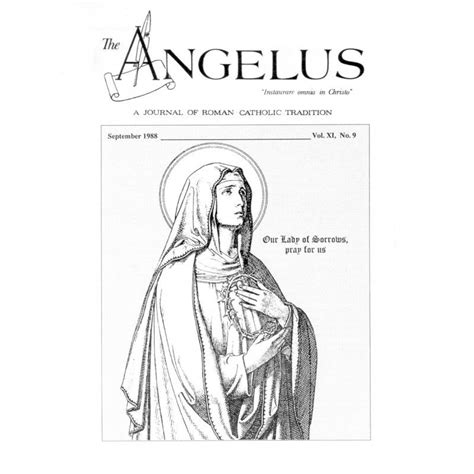 Angelus September 1988 Angelus Press