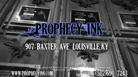 Prophecy Ink Tattoo And Fine Art Gallery Louisville Ky Youtube
