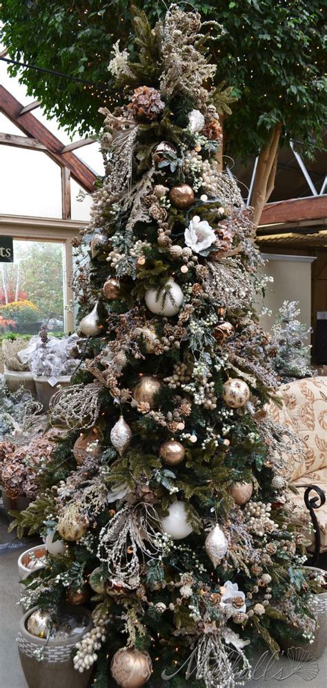 Rustic Glam Woodland Themed Christmas Tree Xmas Country Beautiful