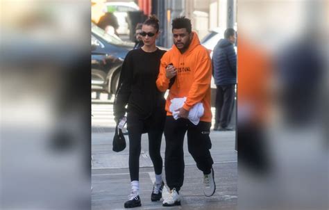 Bella hadid cozies up to mystery man & seemingly confirms new romance — see photo. Bella Hadid Bolts After Run-In With Ex-Boyfriend The Weeknd