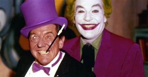 Burgess Meredith And Cesar Romero As The Penguin And The Joker