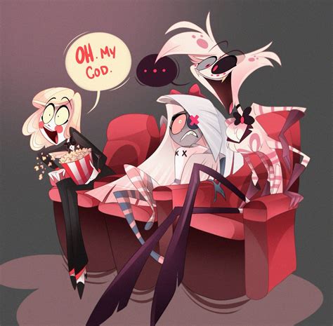 The Artist Of Hell Hazbin Hotel X Male Reader Discontinued