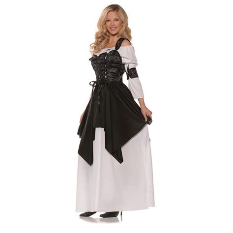 Sexy Pirate Queen Costume Adult Women Buccaneer Fancy Dress Cincher Cuffs Sm Xl Ebay