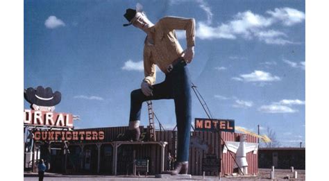 Giant Texas Roadside Attraction Outfitted In Levis Jeans Levi