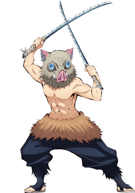 Inosuke Hashibira Demon Slayer Transparent Png Stickpng