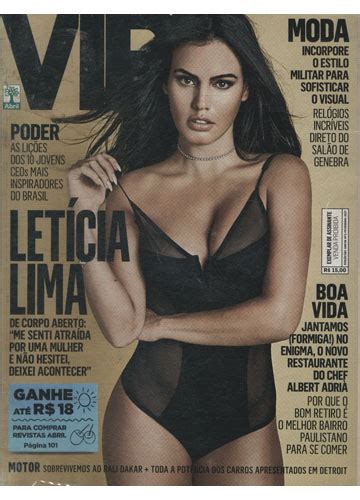 Sebo do Messias Revista Vip 2017 Nº 383 Letícia Lima