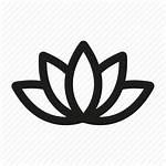 Spa Icon Wellness Lotus Lily Icons Editor