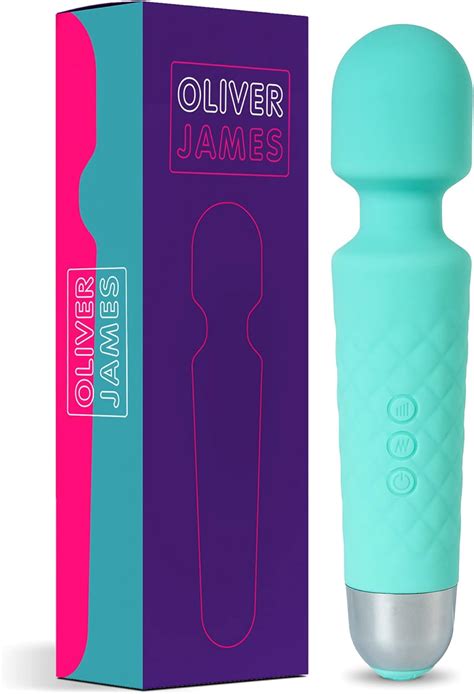 Wireless Wand Massager By Oliver James 8 Powerful Speeds And 20 Vibration Patterns Handheld