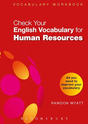 Check Your English Vocabulary For Human Resources All You Need To Pass Your Exams Check Your