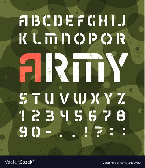 Military Fonts Wisdomwest