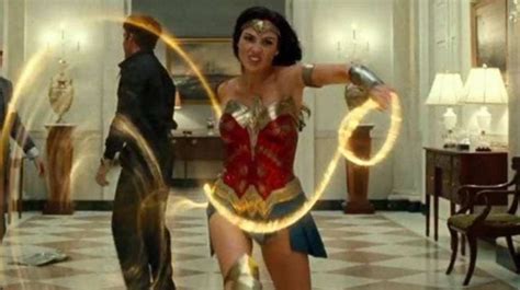 Gal Gadot Swings Into Action In A New Picture From Wonder Woman 1984