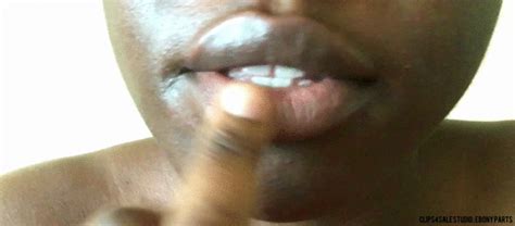 Ebony Parts Sexy Gold Lips Mp4
