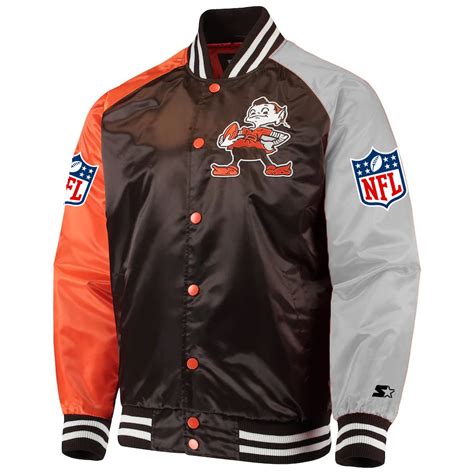 Greg Newsome Cleveland Browns Varsity Satin Jacket A2 Jackets