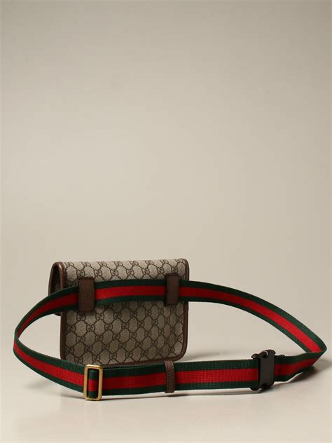 Gucci Neo Vintage Belt Bag In Gg Supreme Fabric Beige Gucci Bags