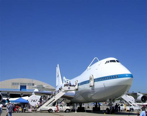 Nasa 747 Shuttle Transporter At Moffett Field Mountain Vi Flickr