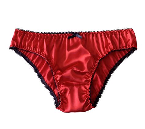 Luxury Satin Frilly Sissy Panties Bikini Knicker Underwear Briefs Size 10 20 Ebay