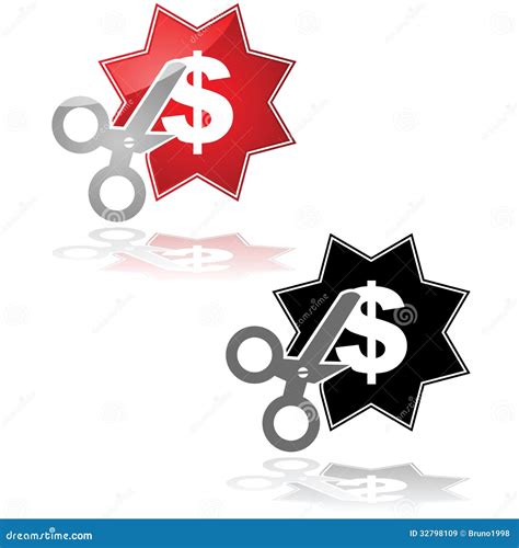 Price Cut Stock Vector Illustration Of Graphic Scissors 32798109