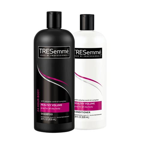 Tresemme Healthy Volume Shampoo And Conditioner 56 Fl Oz Body