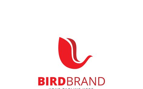 Bird Brand Logo Template 67889 Templatemonster