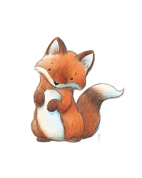 Fox Printable Instant Download Woodland Nursery Decor Wall Art Animal Print Fox Print