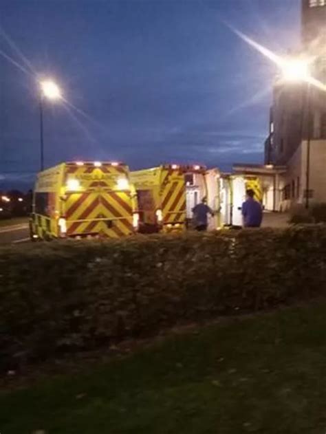Royal Stoke Issues Statement After Ambulances Lined Up Outside Aande Stoke On Trent Live