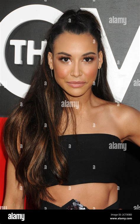 July Naya Rivera The Actress Best Known For Playing Cheerleader Santana Lopez On Glee
