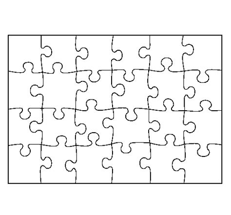 20 Jigsaw Coloring Pages - Printable Coloring Pages