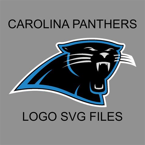 Carolina Panthers Svg Logo Files By Layers Make By Indigocustomz