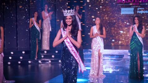 Femina Miss India 2020 Telanganas Manasa Varanasi Is Crowned The