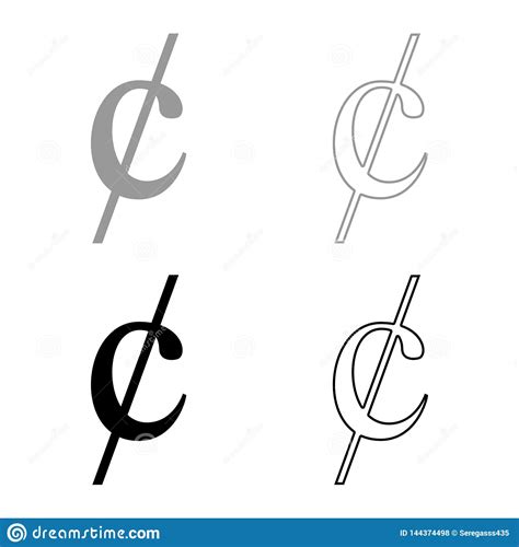 Cent Symbol And Row Of Chairs Stock Photo 101789244