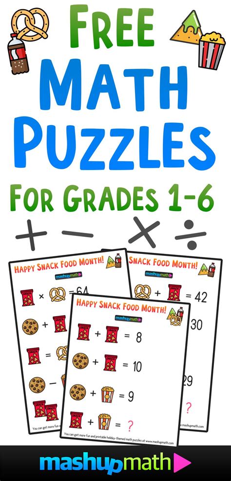 Math Puzzles Brain Teasers Riddles For Fun