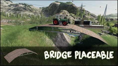Bridge Placeable V10 Fs19 Farming Simulator 19 Mod
