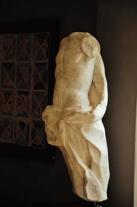 Th Century Torso Sculpture Of Apollo In White Marble At Stdibs