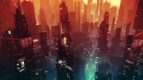 Cyberpunk City 4k Wallpaper