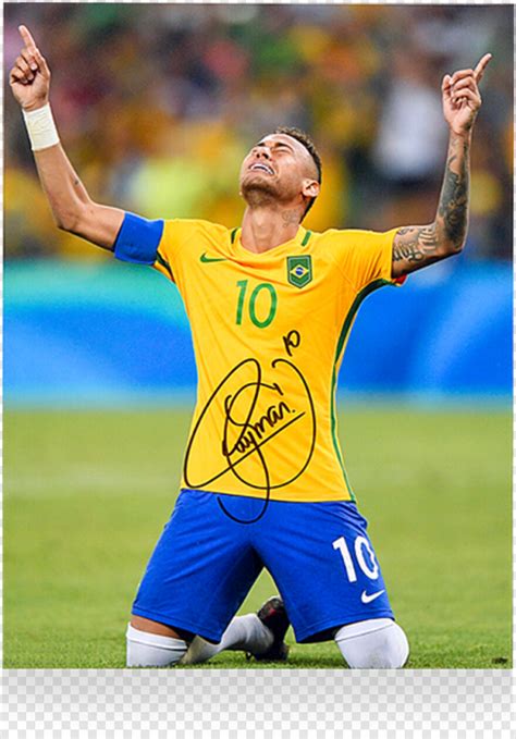 neymar brazil neymar jr signed shirt png download 444x636 8463154 png image pngjoy