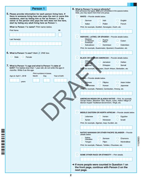 The 2020 form says person 1″ should be someone who pays the rent or owns the home. 2020 Census To Keep Racial, Ethnic Categories Used In 2010 ...