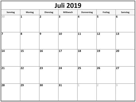 Kalender Juli 2019 Pdf Periodic Table Diagram