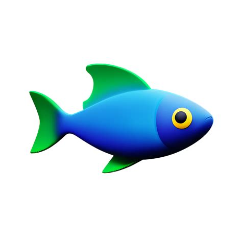 Fish 3d Icon Illustration 28244651 Png