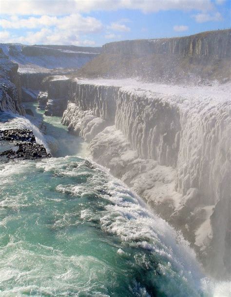 Gullfoss Iceland Places To Visit Wonders Of The World Beautiful