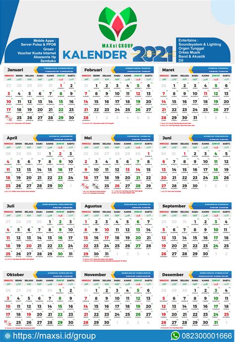 Download Template Kalender 2022 Png  Psd Pdf Lengkap Hijrah Dan