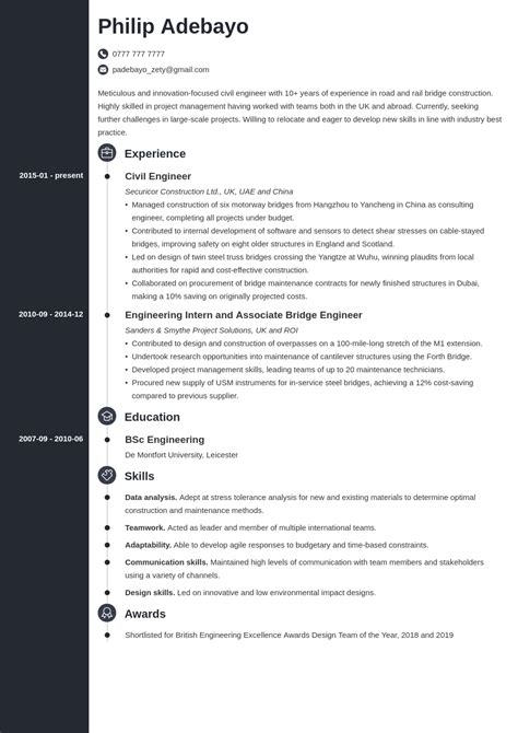 Create *your* cv in 15 minutes. Engineering CV: Examples & Personal Statement