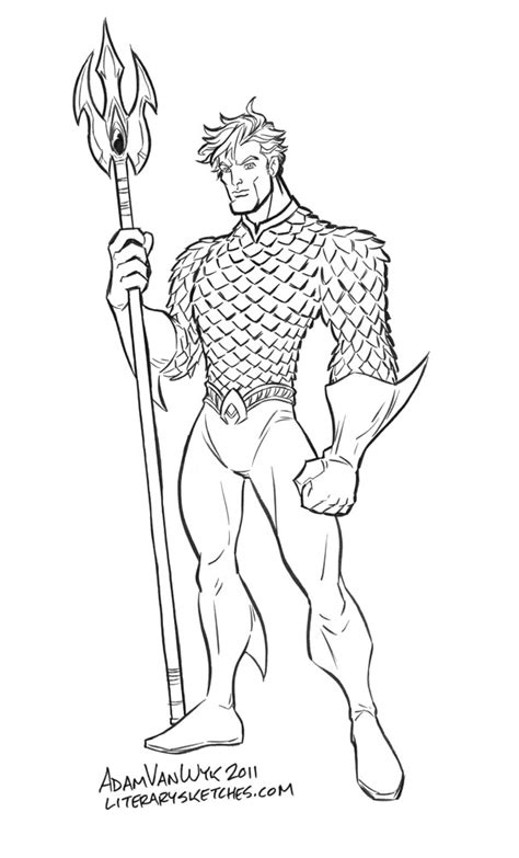 Description from his about page: Sketching Before I-Con: The New JLA | Literary Sketches