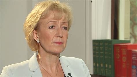 Andrea Leadsom Tells Itv News Her Views On Gay Marriage Fox Hunting
