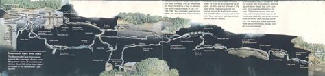 Mammoth Cave Tour Area By Nps Map Mammothcave Cave Usa Mammoth