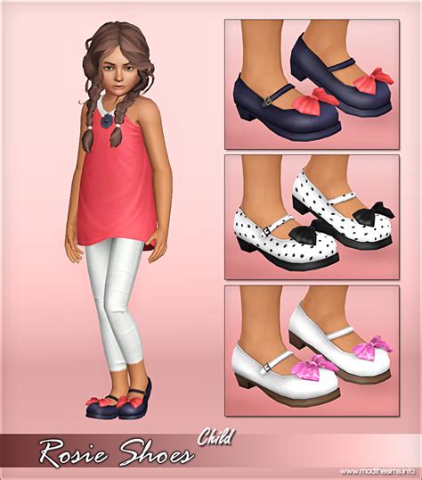 Mod The Sims Rosie Shoes For Females Children And Toddlers