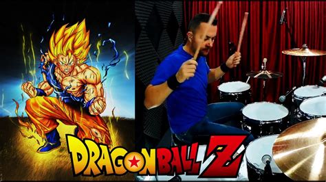 Dragon Ball Z Opening Versión Latina Drum Cover Youtube