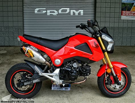 We can flash tune and build your bike to your specifications! My Custom Honda Grom (MSX125) Performance Mods Overview