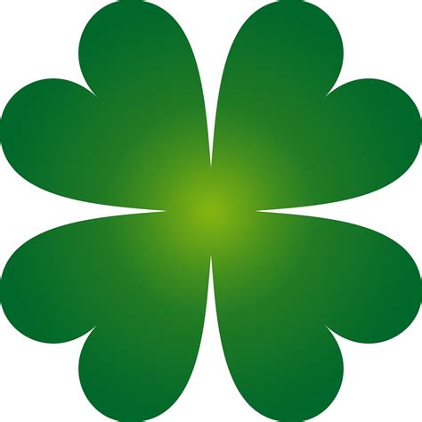 4 Leaf Clover Vector Clipart Full Size Clipart 5217659 Pinclipart